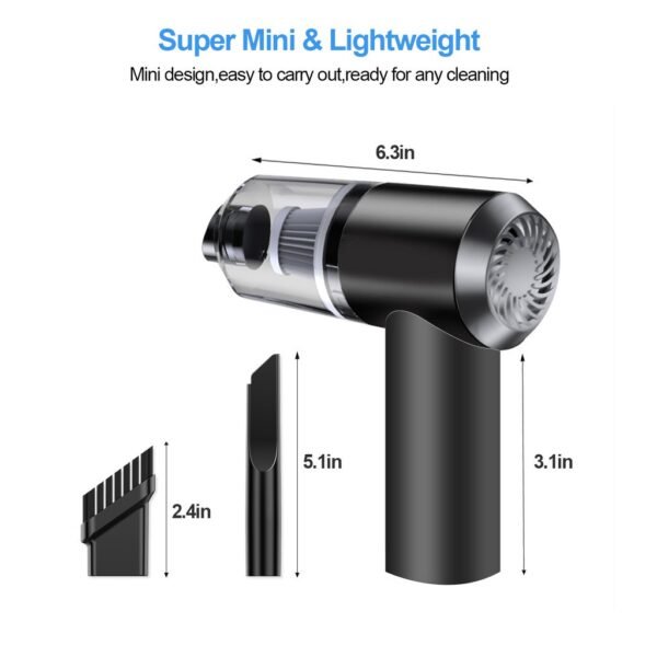 Mini Cordless Vacuum Cleaner Rechargeable